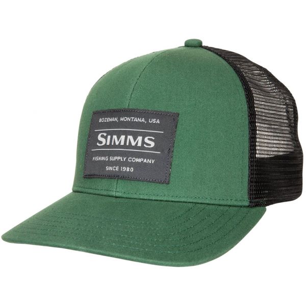 Simms Original Patch Trucker Hat - Moss