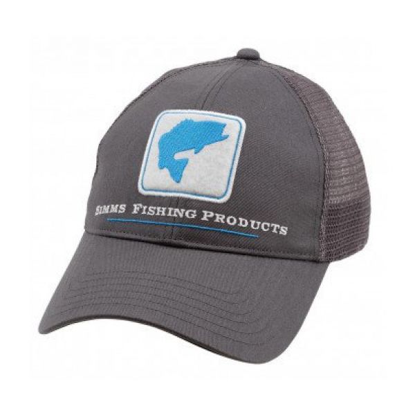 Simms Bass Trucker Cap - Anvil