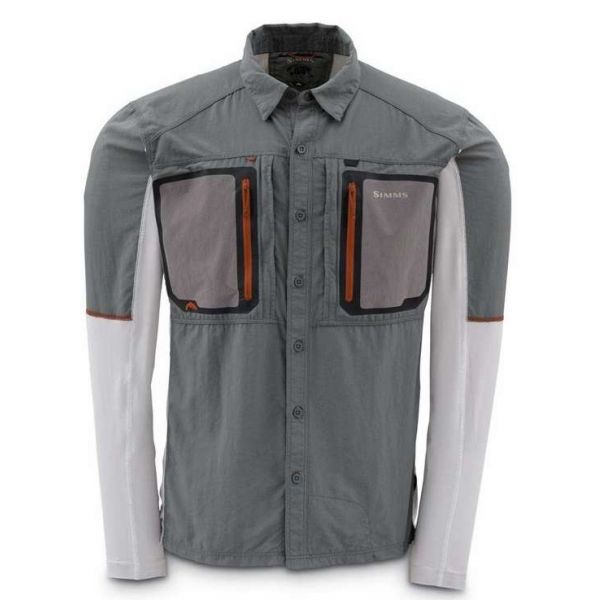 Simms PG-10443 Taimen Tricomp LS Shirt - Size Medium