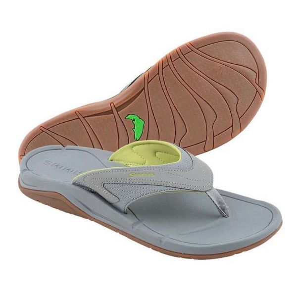 Simms PG-10476 Atoll Flip Sandal - Chartreuse - Size 5