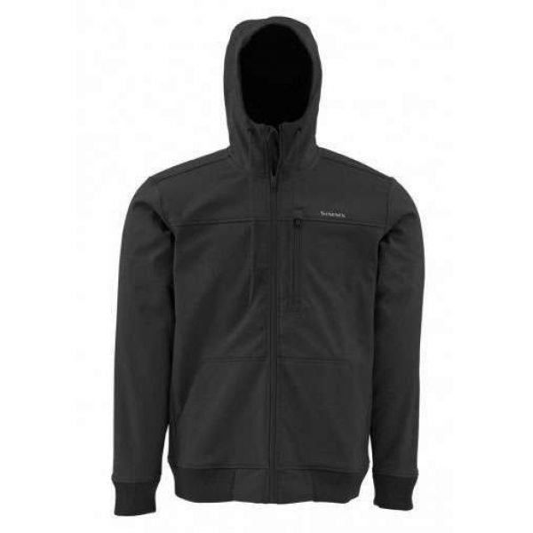 Simms Rogue Fleece Hoody - Black - Large