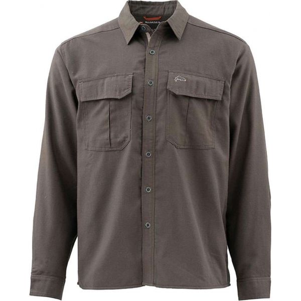 Simms PG-10777 Coldweather Long Sleeve Shirt - Dark Olive - Large