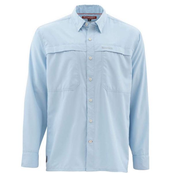 Simms PG-10802 Ebbtide LS Shirt - Light Blue - Size X-Small