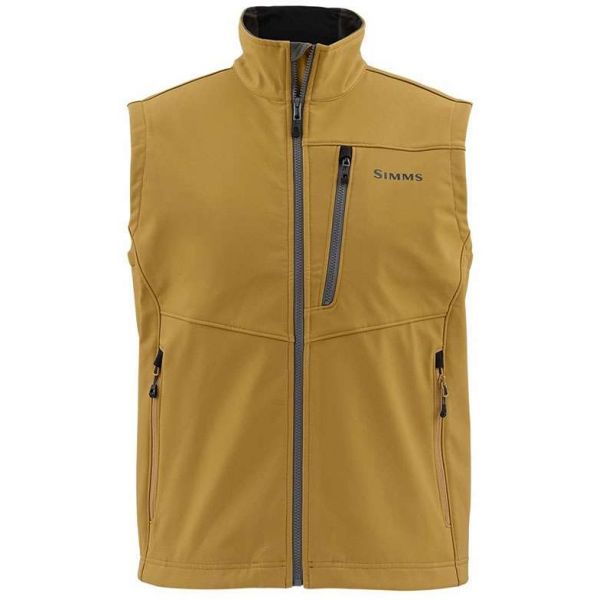 Simms PG-11008 Windstopper Vest - Honey Brown - Size Medium