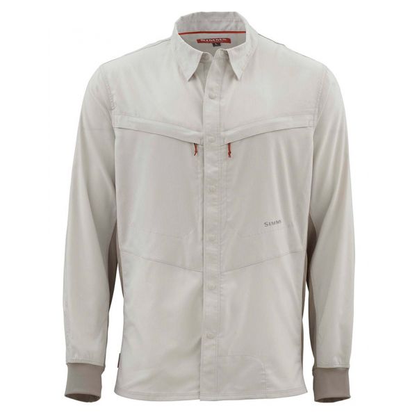 Simms PG-11561 Intruder BiComp Long Sleeve Shirt - Bone 2XL