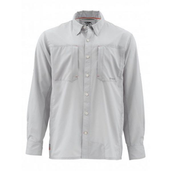 Simms Ultralight Long Sleeve Shirt - Sterling