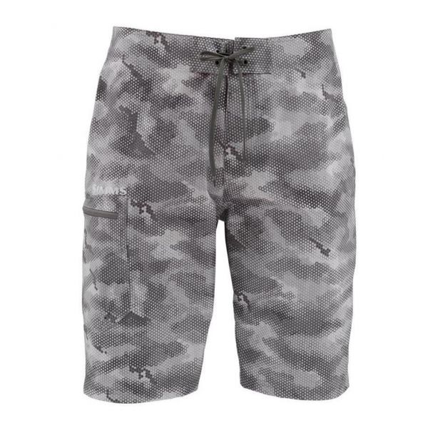 Simms Surf Short - Hex Camo Sterling - 30 Waist