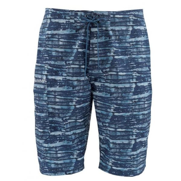 Simms Surf Short - Water Print Dusk - 32 Waist