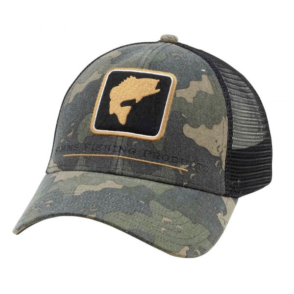 Simms Bass Trucker Hat - Simms Camo