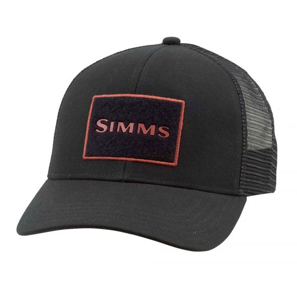 Simms High Crown Trucker Hat - Black