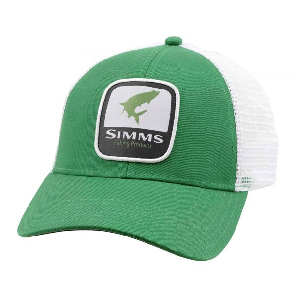 Simms Tarpon Patch Trucker Hat - Kelly Green