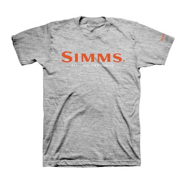 Simms Logo Short Sleeve T-Shirt - L