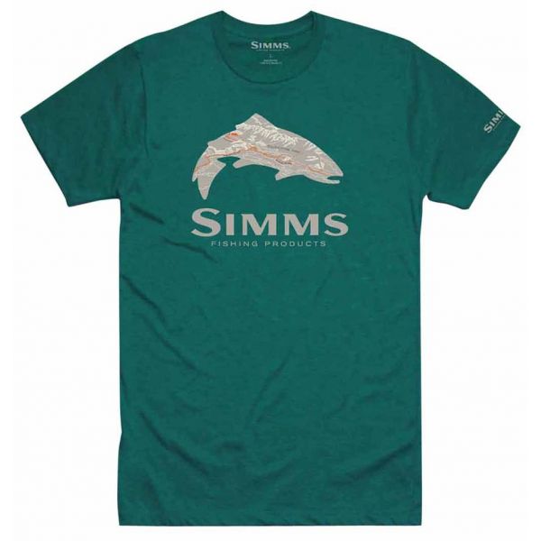 Simms Fire Hole Trout T-Shirt - 2XL