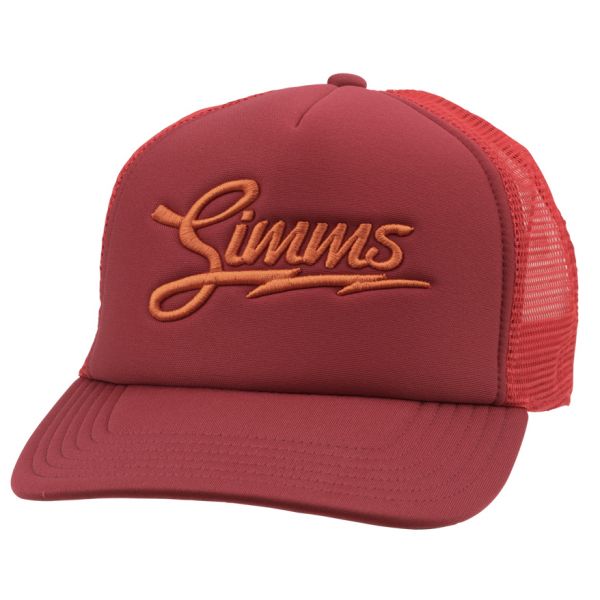 Simms Adventure Trucker Hat - Scarlet