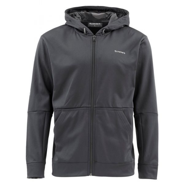 Simms Challenger Full Zip Hoody - Black - Large