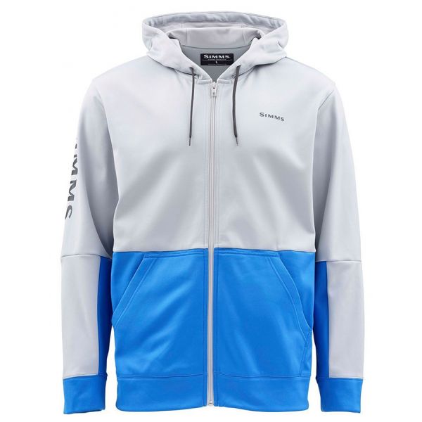 Simms Challenger Full Zip Hoody - Sterling - Medium