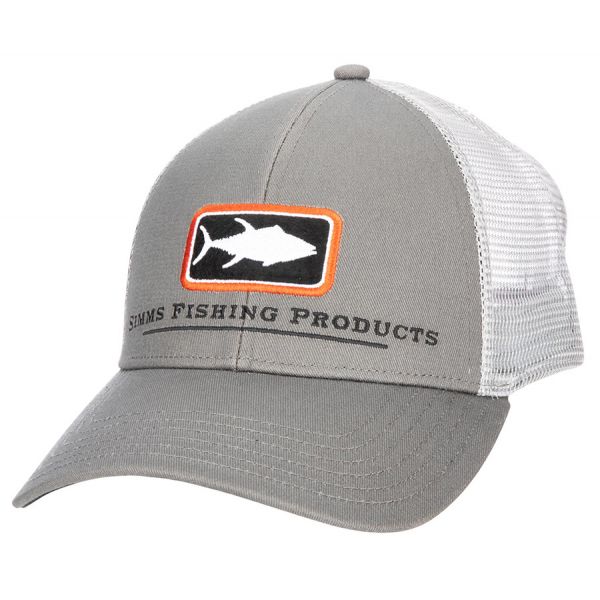 Simms Tuna Icon Trucker Hat - Steel