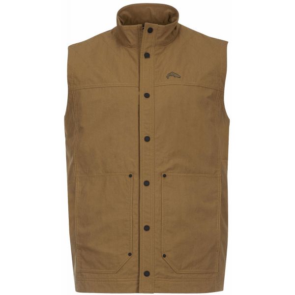 Simms PG-13086 Dockwear Vest - Dark Bronze - Large