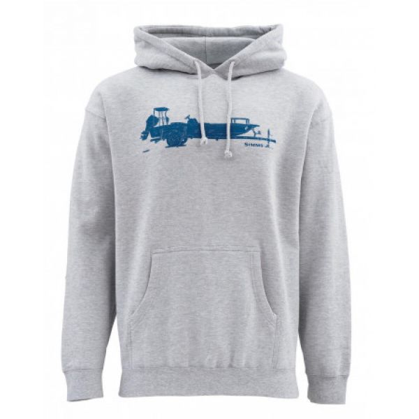 Simms Skiff Hoody - Ash - Large