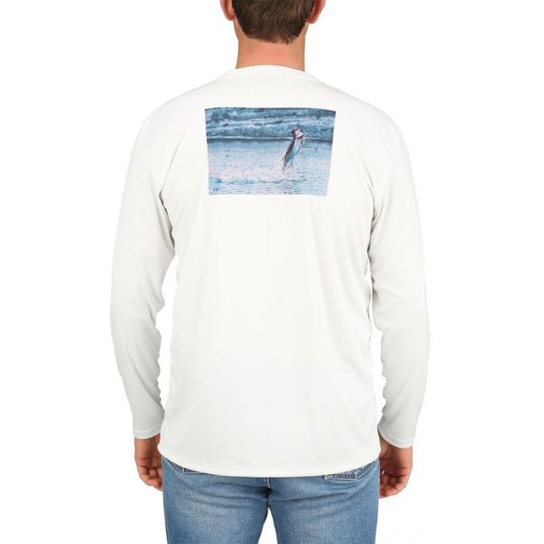 Simms Solar Tech Long Sleeve Tee - Last Boat Out - 2XL