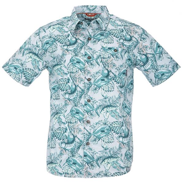 Simms Tailout Short Sleeve Shirt - Slamdown Steel Blue