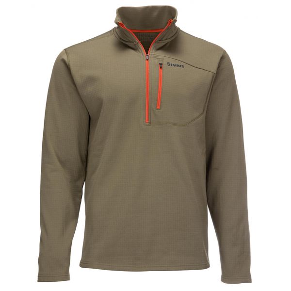 Simms Thermal 1/4 Zip Top - Dark Stone