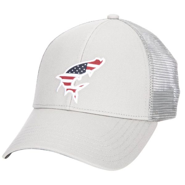 Simms USA Catch Trucker Hat - Sterling