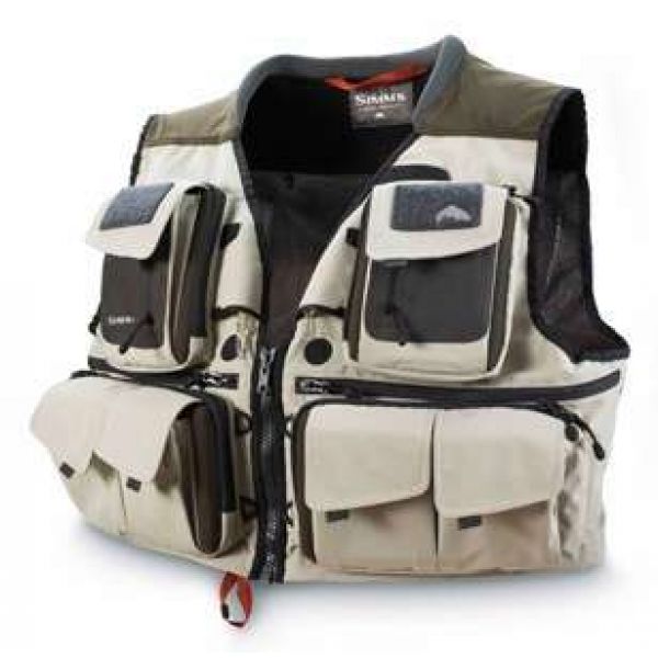 Simms VGG10908 G3 Guide Vest Khaki - Medium