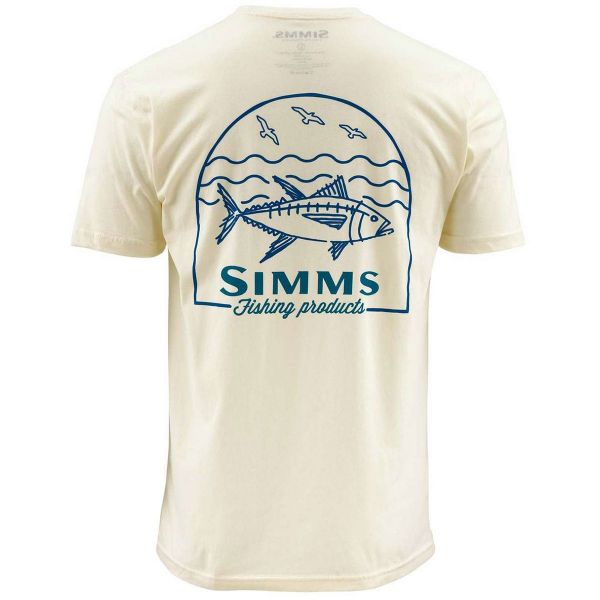 Simms Weekend Tuna Short Sleeve Shirt - Fog