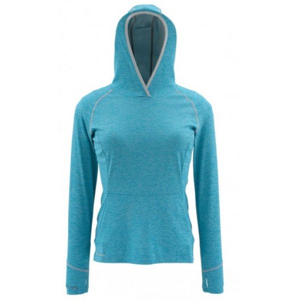 Simms Women's Bugstopper Hoody - Lagoon - Large