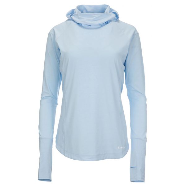 Simms Women's Solarflex Cooling Hoody - Ice - 2X-Large