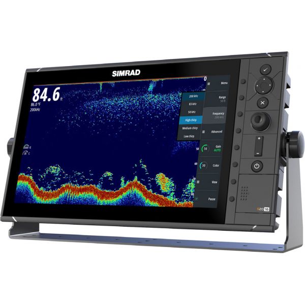 Simrad 000-12187-001 S2016 16 in. Fishfinder - Wide Screen