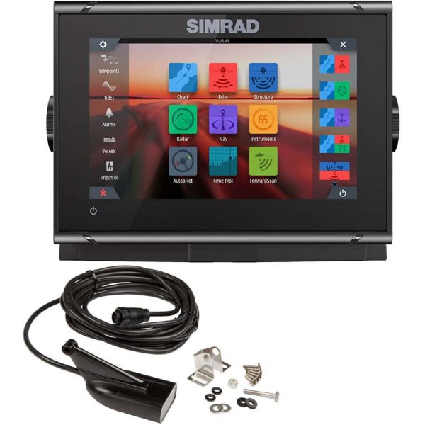 Simrad 000-14326-001 GO7 XSR Combo - w/ HDI Skimmer Transducer