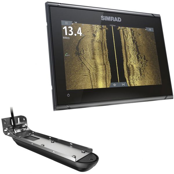 Simrad 000-14840-001 GO9 XSE Combo w/ 3-in-1 Transducer & C-MAP Pro