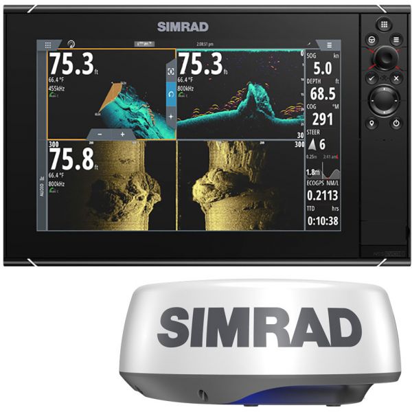 Simrad 000-15555-001 NSS12 evo3S Combo Radar Bundle w/ Halo20+