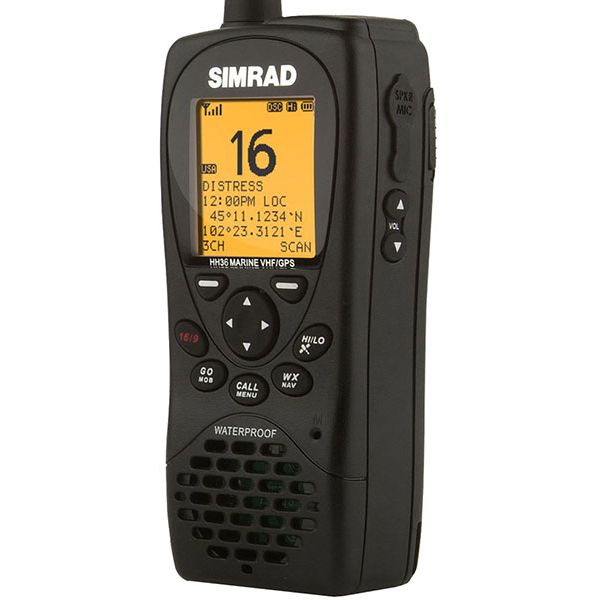 Simrad HH36 Handheld VHF Radio w/ Built-in GPS