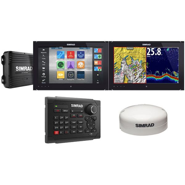 Simrad NSO evo2 Dual 16'' Multi-Touch Monitor Bundle