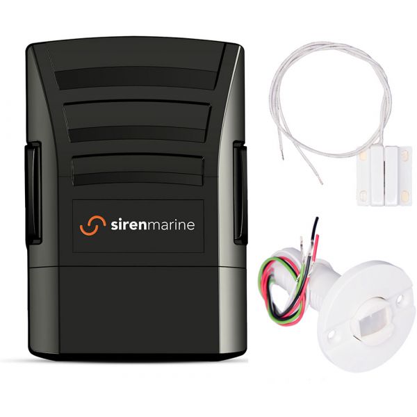 Siren Marine Starter Kit w/ MTC, Motion Sensor & Magnetic REED Switch