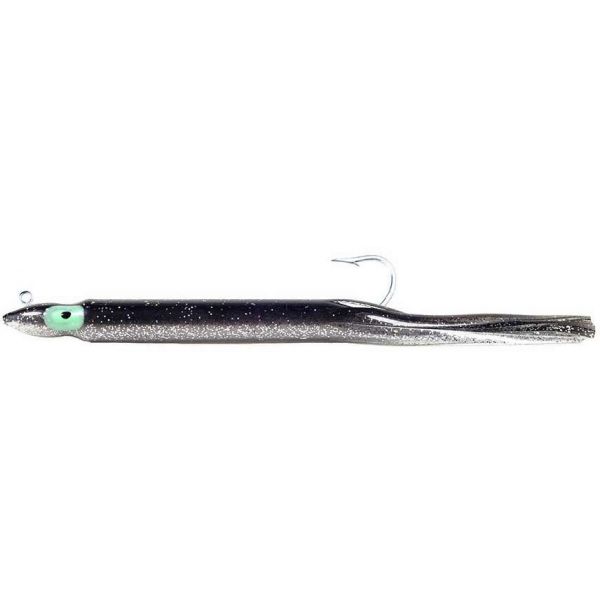 Slick Fish Skirted Jig Head Lure 3/4oz Rigged Brown/Silver