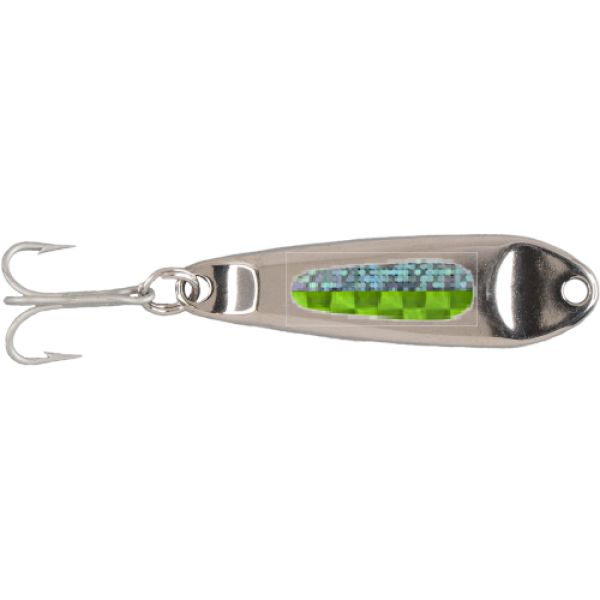 Hopkins Smoothie Lure SM101 Split Prism SM101CS Chartreuse/Silver