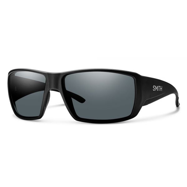 Smith Optics Guides Choice Sunglasses - Matte Black/Polarized Gray Mirror Glass