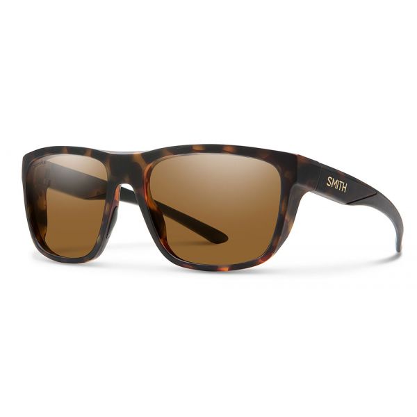 Smith Optics Barra Sunglasses - Matte Tortoise/Polarized Brown Mirror