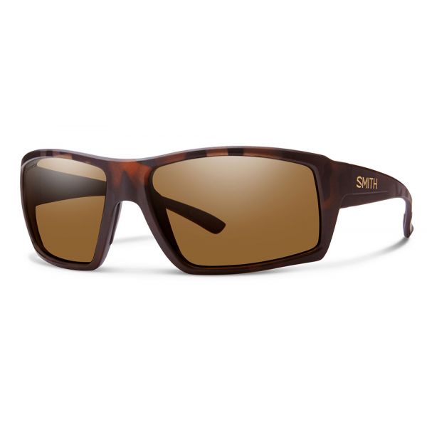 Smith Optics Challis Sunglasses - Matte Tortoise/Polarized Brown Mirror Glass