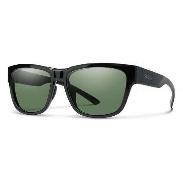 Smith Optics Ember Sunglasses - Black/Polarized Gray Green Mirror