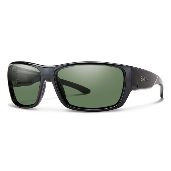 Smith Optics Forge Sunglasses - Black/Polarized Gray Green Mirror