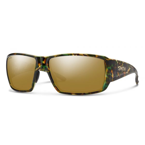 Smith Optics Guides Choice Sunglasses - Flecked Green Tortoise/Polarized Bronze Mirror