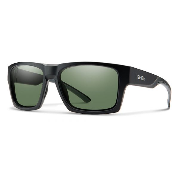 Smith Optics Outlier 2 XL Sunglasses - Matte Black/Polarized Gray Green Mirror