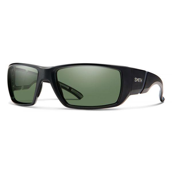 Smith Optics Transfer Sunglasses - Matte Black/Polarized Gray Green Mirror