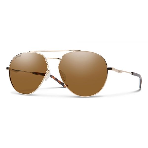 Smith Optics Westgate Sunglasses - Gold/Polarized Brown