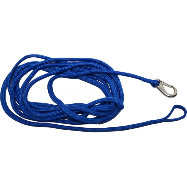 Smitty's Belts SafClip Safety Rope w/ Single Clip - Blue - 15ft